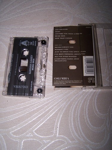 Maria Carey - Music box Cassette VGC 1993 Columbia records - Picture 4 of 4