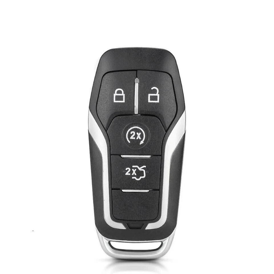 4 Buttons Flip Keyless Entry Remote Folding Key Fob Shell For Ford Mustang 13-16 - Image 3 of 4