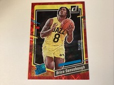 2023-24 Panini Donruss Optic Brice Sensabaugh Choice Red RC Rated Rookie #214