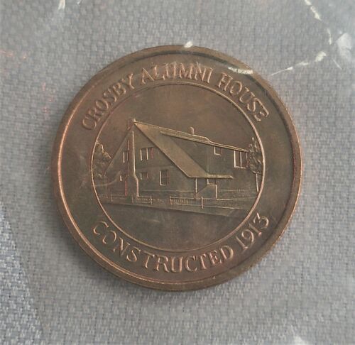 Medalla Bing Crosby 1903-1977 Casa de Antiguos Alumnos Construcción 1913 - Moneda Sin Abrir - Imagen 2 de 3