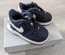 Nike Air Force 1 Shoes Toggle SE Peace Midnight Navy TD Toddler Sz 4C DB1819 400
