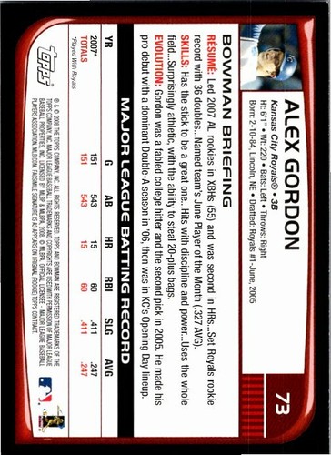 2008 Bowman Baseball - Pick Choose Your Cards - Picture 65 of 191
