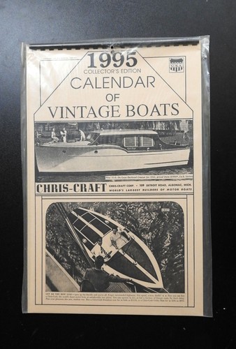 Calendario histórico Hang-Ups 1995 edición de coleccionista de barcos de colección 11”X17” - Imagen 14 de 15