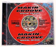Yamaha Makin' Groove Special CD-ROM A3000 A4000 A5000 AN1x Formats Sampling CD
