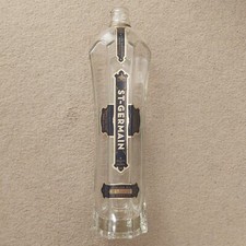 St Germans schöne leere Flasche zum Upcycling Gin Schnaps Alkohol ohne Flaschenverschluss