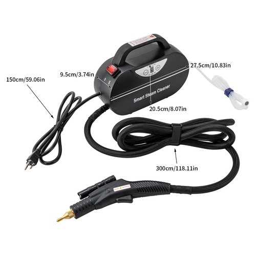 High Pressure Steam Cleaner 1800W Handheld High Temp Adjustable Cleaning Machine - Picture 3 of 24