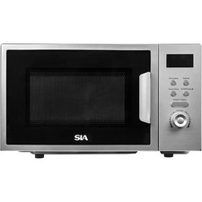 SIA FDM21SI 20L Microwave In Silver, Digital Display, 700W, 8 Auto-Functions