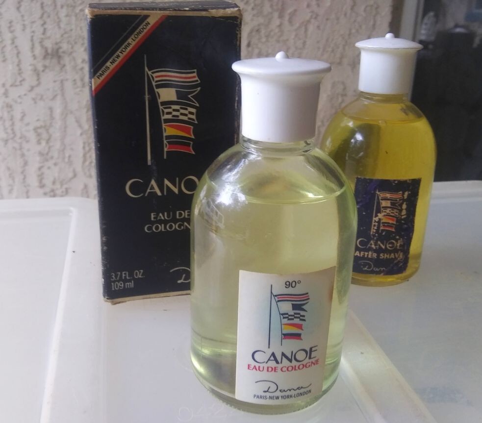 VTG NEW DANA ORIGINAL CANOE COLOGNE & AFTERSHAVE RARE NOS eBay
