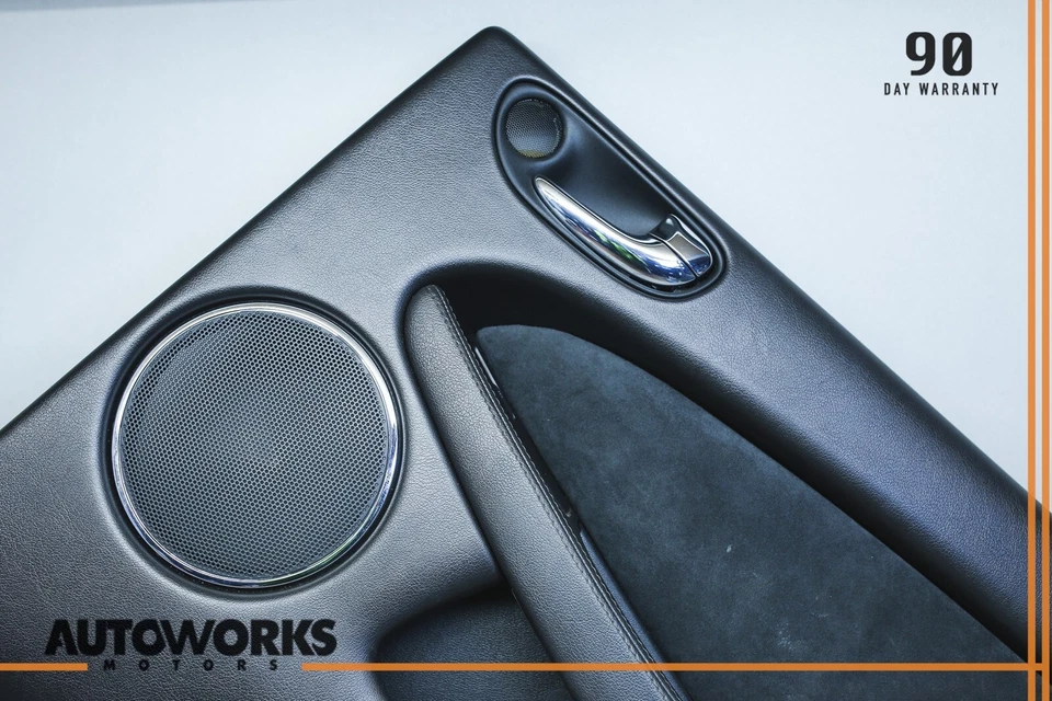 02-08 Jaguar X-Type X400 Panel de puerta interior lateral derecho Alcantara LJP OEM Foto 3 de 4