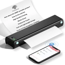 Phomemo M08F - A4 Thermal Printer - ink-less Printer for Home or Office