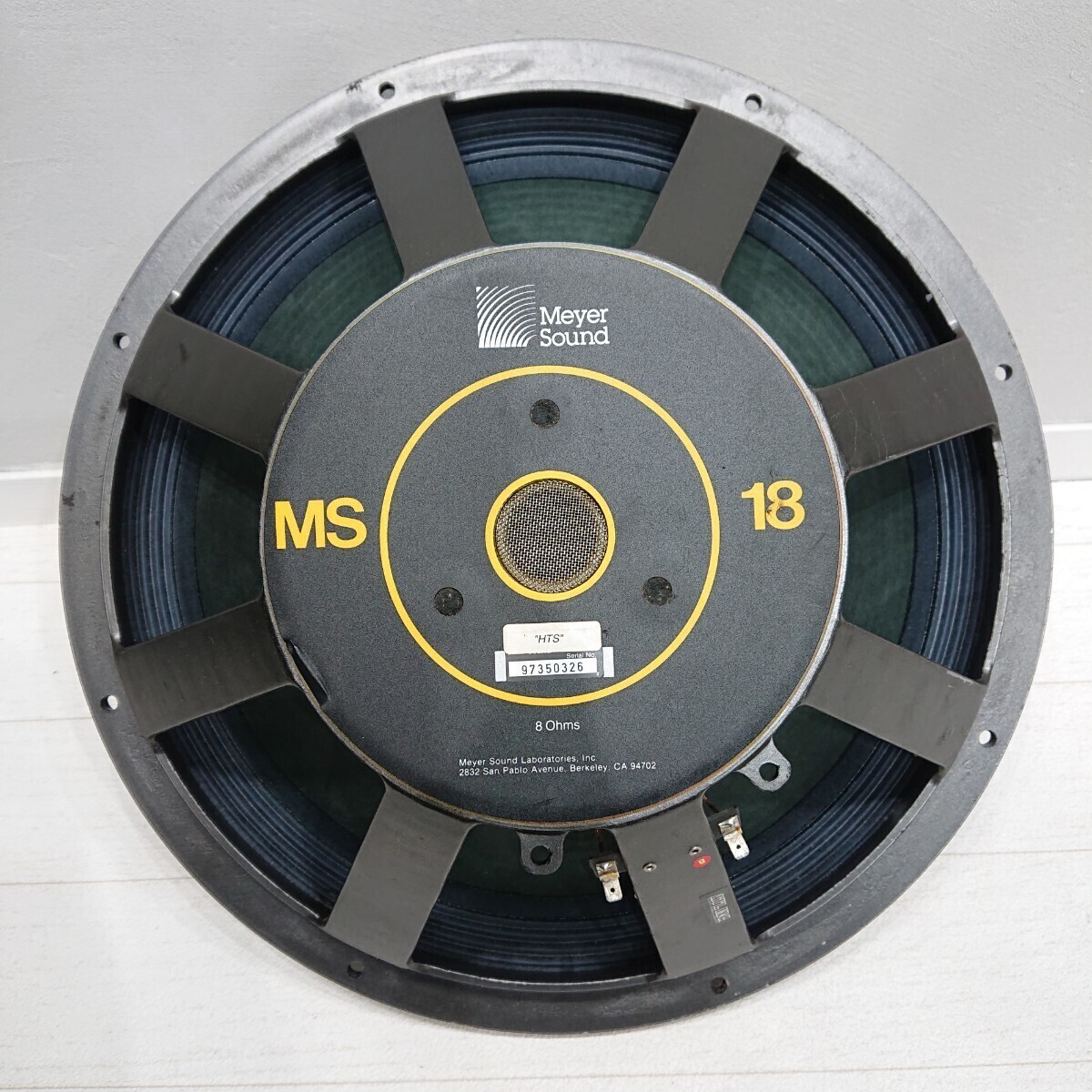 Meyer Sound MS18 subwoofer speaker 一本 Meyer Sound MS18 subwoofer speaker 一本