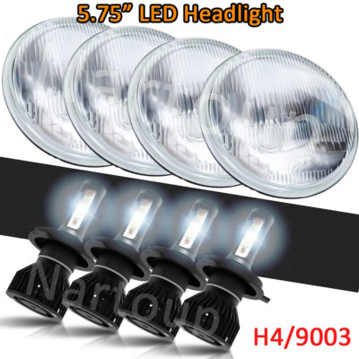 5.75'' 5-3/4''LED Headlights Conversion Kit Hi/Low Beam for Chevy Impala El Camino