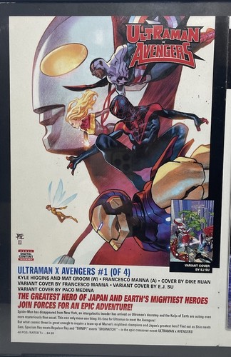 Ultraman & Deadpool & Wolverine WWIII Comic Wall Art Framed 11”x 14” - Picture 3 of 4