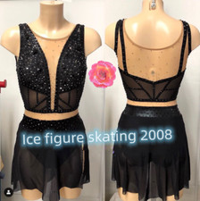 ice figure skating competition dress Gymnastics costume dance Dress dyeing