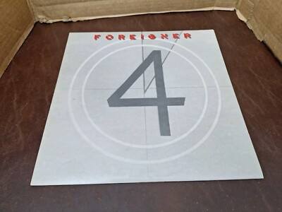 Foreigner  4 Vintage Vinyl Lp Record (USED)