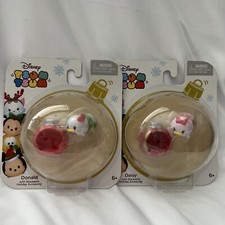 2016 New Jakks Disney Tsum Tsum Stackable Holiday Christmas Donald  Daisy