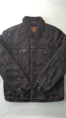 levi's x justin timberlake sherpa trucker jacket brusted