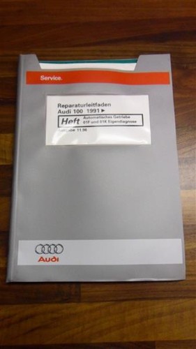 Reparaturleitfaden Audi 100 C4 91 Automatisches Getriebe 01F + 01K Eigendiagnose