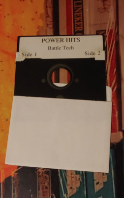 Battle Tech (Microprose 1986) Commodore C64 (Disk) works 8-bit classic