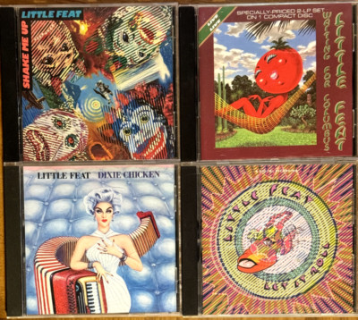 LITTLE FEAT 4 CD LOT WAITING FOR COLUMBUS DIXIE CHICKEN LET IT ROLL little-feat-4-cd-lot-waiting-for-columbus-dixie-chicken-let-it-roll
