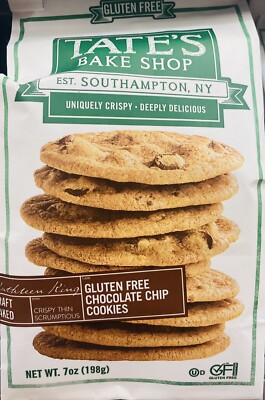 Tate's Bake Shop GLUTEN FREE Chocolate Chip Cookies oz Bag