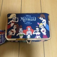 Disney Little Mermaid Ariel and Sisters Cosmetic Case Pouch Mirror