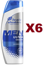 6 PZ HEAD & SHOULDERS MEN ULTRA IDRATANTE TOTAL CARE SHAMPOO ANTIFORFORA 225ML 