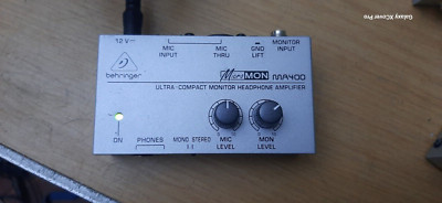 Behringer MA400 Ultrakompakter Monitor Kopfhörerverstärker mit Netzteil 16x verfügbar (264R)