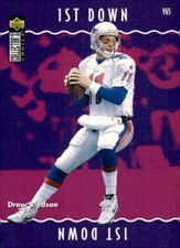 1996 Collector's Choice Update You Make The Play #Y65 Drew Bledsoe