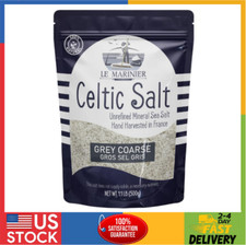 Light Grey Celtic Sea Salt Natural No Additives Hand Harvested Resealable Bag