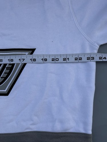 Full Send Nelk Boys Hockey Hoodie White Jersey L A Kings Medium NWT MSRP $120 - Picture 9 of 9