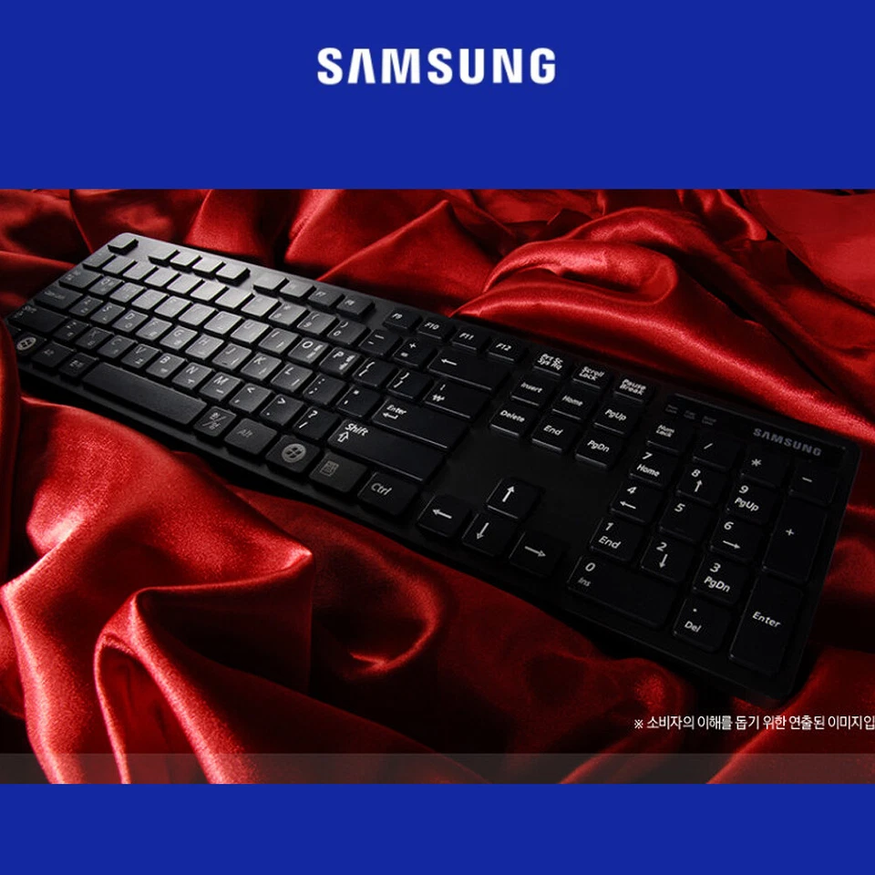 SAMSUNG Wired Keyboard SKS-9000UB Isolation USB Keyboard Comfortable Stable - Image 4 of 4