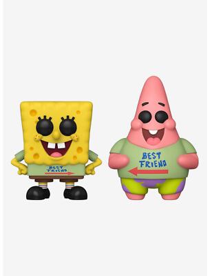 Funko Pop Spongebob Patrick Pack (Best Friend) Hot Topic Exclusive 
