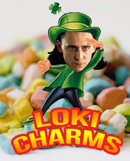 Loki Lucky Charms Cereal Box Marvel Disney *In Hand* Very RARE!!! Last  One!!!