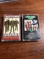 Motown Legends Cassette  s Lot of 2