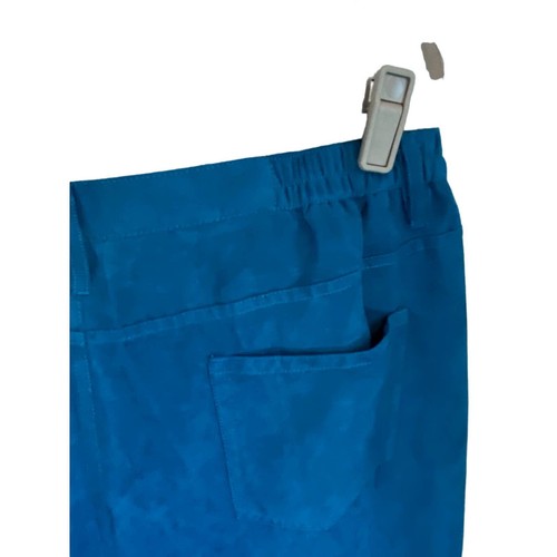 Nuevo con etiquetas Pantalón Draper's & Damon's Teal Microgamuza Cremallera Lateral Bolsillo Elástico Brads 18W - Imagen 9 de 11