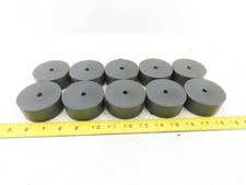 70mm OD x 30mm Wide Nylon Type Conveyor Bumper Wheel Lot Of 10