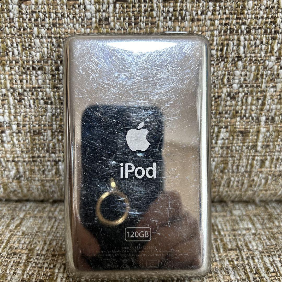 【ジャンク】Apple iPod 120GB （シルバー） ジャンク】Apple iPod 120GB （シルバー） 【公式通販】
