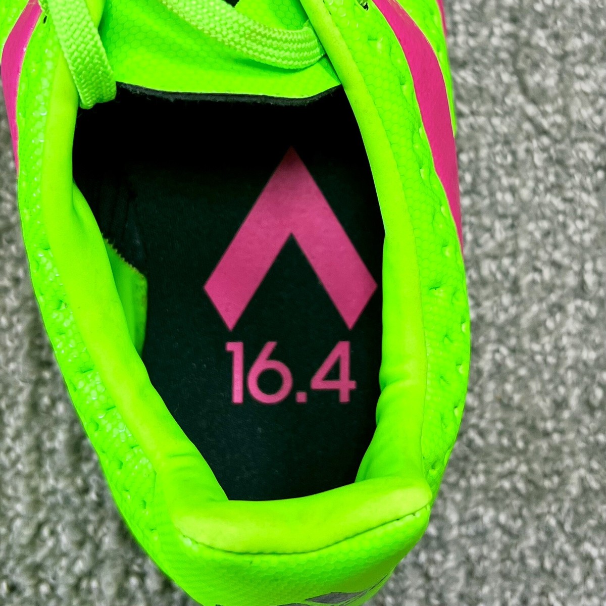Adidas X 16.3 FG Soccer Cleats - Solar Green/Pink (Men\'s 11.5) - VGC Adidas Predator Elite FG Green Pink Black GRINCH Men main image 3