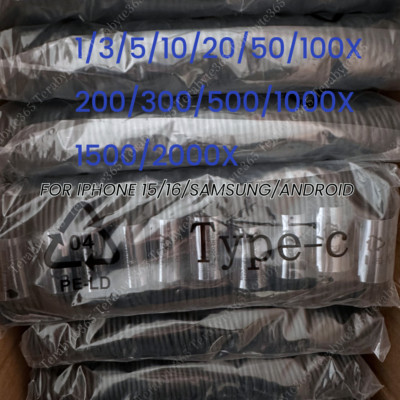 WHOLESALE Lot USB Type C Fast Charger Cable Data Cord For Samsung iPhone 15/16
