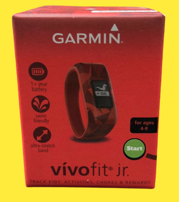 garmin vivofit jr red lava