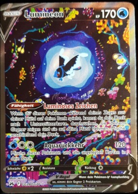 Zenit Der Könige ~ Pokemon ~ Lumineon V ~ Ultra Rare ~ GG39/GG70 ~ Boosterfrisch