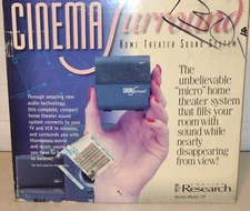 Emerson Research Cinema Audio Home Theater Sound System Black Surround Micro 10