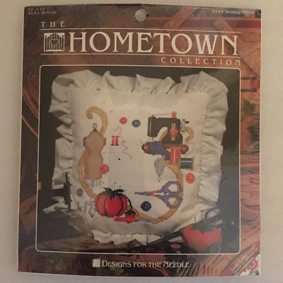 The Hometown Collection #5319 Designs For The Needle Sewing Pillow