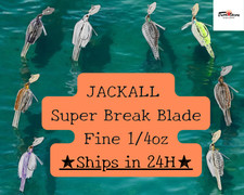 Ships in 24H JACKALL Super Break Blade Fine 1/4oz - High-Pitch Chatterbait Lure