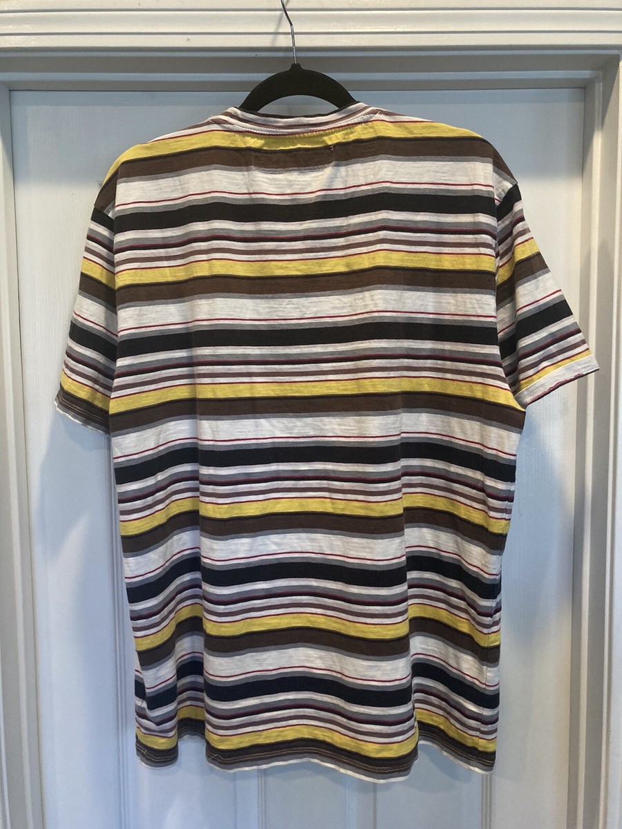 Guess Originals Los Angeles Striped T Shirt Size XL Mens Guess Originals Los Angeles Striped T Shirt Size XL Mens
