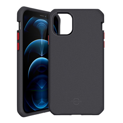 Itskins Supreme Case Black Red For Apple Iphone 12 Pro Max Ebay