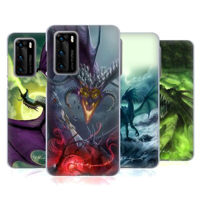 OFFICIAL PIYA WANNACHAIWONG BLACK DRAGONS SOFT GEL CASE FOR HUAWEI PHONES 4