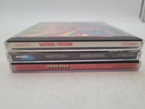 Santana 3 x CD Lot / Sacred Fire / Supernatural / Freedom VG+ - Picture 5 of 5