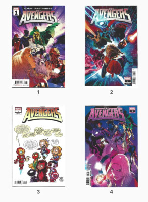 AVENGERS #1, #2, #3 (2023, MARVEL)  Select Main & Variant Covers - 1st Print, NM